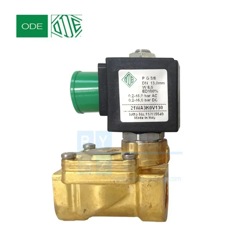 Italian ODE solenoid valve 21WA3K0V130 pilot diaphragm type 3 8 21WA3K0B130 import 3 points
Italian ODE solenoid valve 21WA3K0V130 pilot diaphragm type 3 8 21WA3K0B130 import 3 points