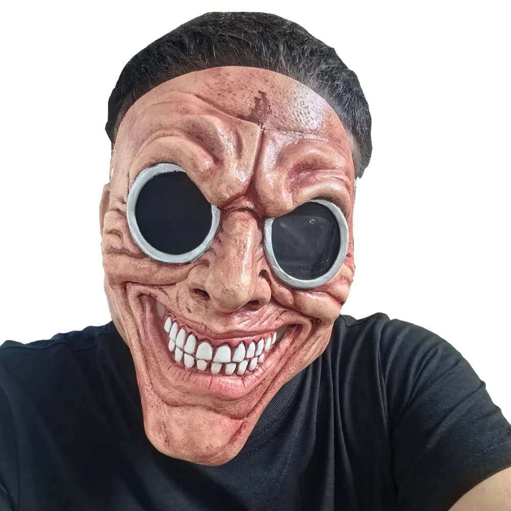 Scary Smile Demon Monster Mask Cosplay Creepy Alien Half Face Masks Halloween Masquerade Carnival Party Costume Props
Scary Smile Demon Monster Mask Cosplay Creepy Alien Half Face Masks Halloween Masquerade Carnival Party Costume Props