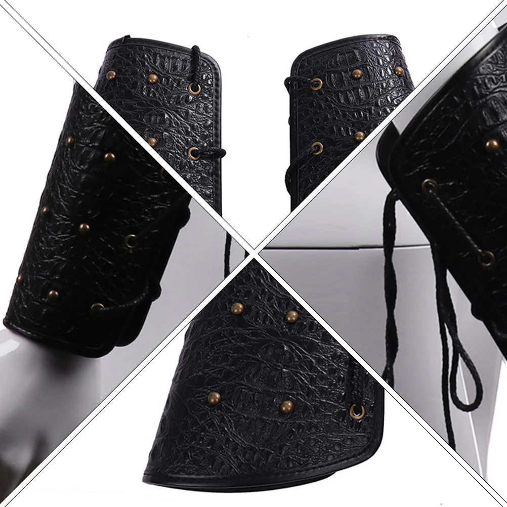 2 шт. средневековый браслет в стиле панк, доспехи, регулируемая пряжка, прочные наручи для косплея, костюм для вечеринки, стрельба из лука 
2 шт. средневековый браслет в стиле панк, доспехи, регулируемая пряжка, прочные наручи для косплея, костюм для вечеринки, стрельба из лука