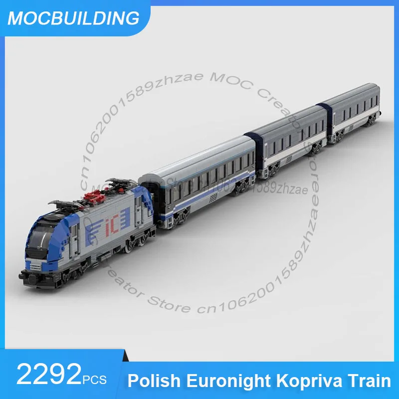MOC Building Blocks Polish Euronight Kopriva Train DIY Assemble Bricks Model Collection Transportation Display Toy Gift 2292PCS
MOC Building Blocks Polish Euronight Kopriva Train DIY Assemble Bricks Model Collection Transportation Display Toy Gift 2292PCS