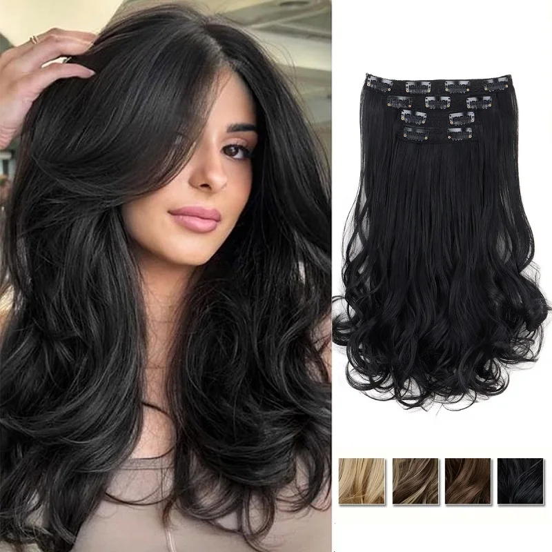 14Inch Synthetic 4pcs/set Short Wave Curly Hair Extension Invisible Soft Fulffy Hairpiece for Women Party Daily Use
14Inch Synthetic 4pcs/set Short Wave Curly Hair Extension Invisible Soft Fulffy Hairpiece for Women Party Daily Use