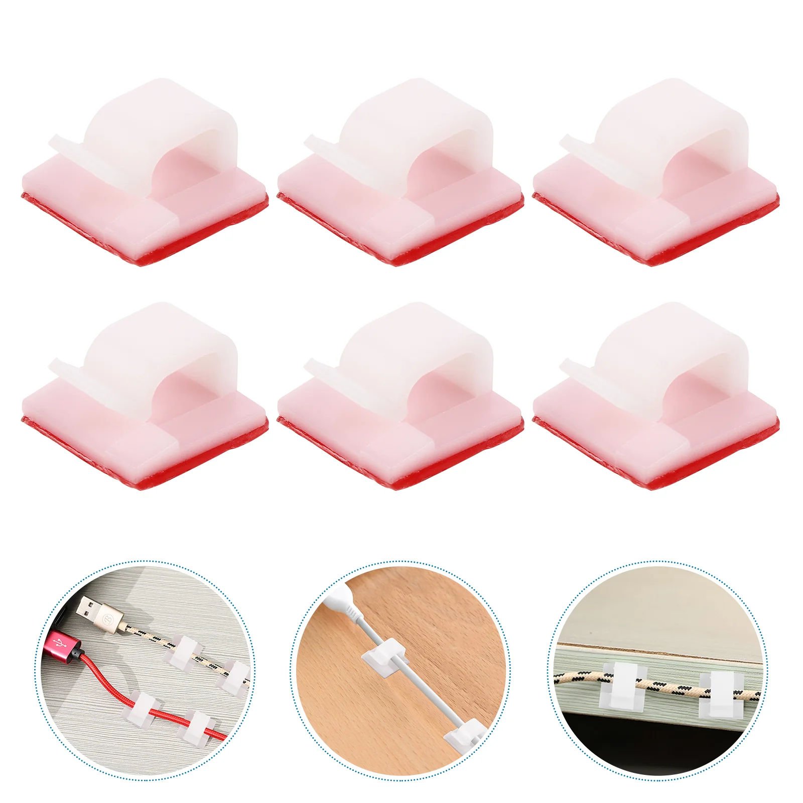 20 Pcs Cable ganizer Self Adhesive Cord Clips Wire Fixer for Headphones Phone Chargers Computer Plastic Desk ganization
20 Pcs Cable ganizer Self Adhesive Cord Clips Wire Fixer for Headphones Phone Chargers Computer Plastic Desk ganization