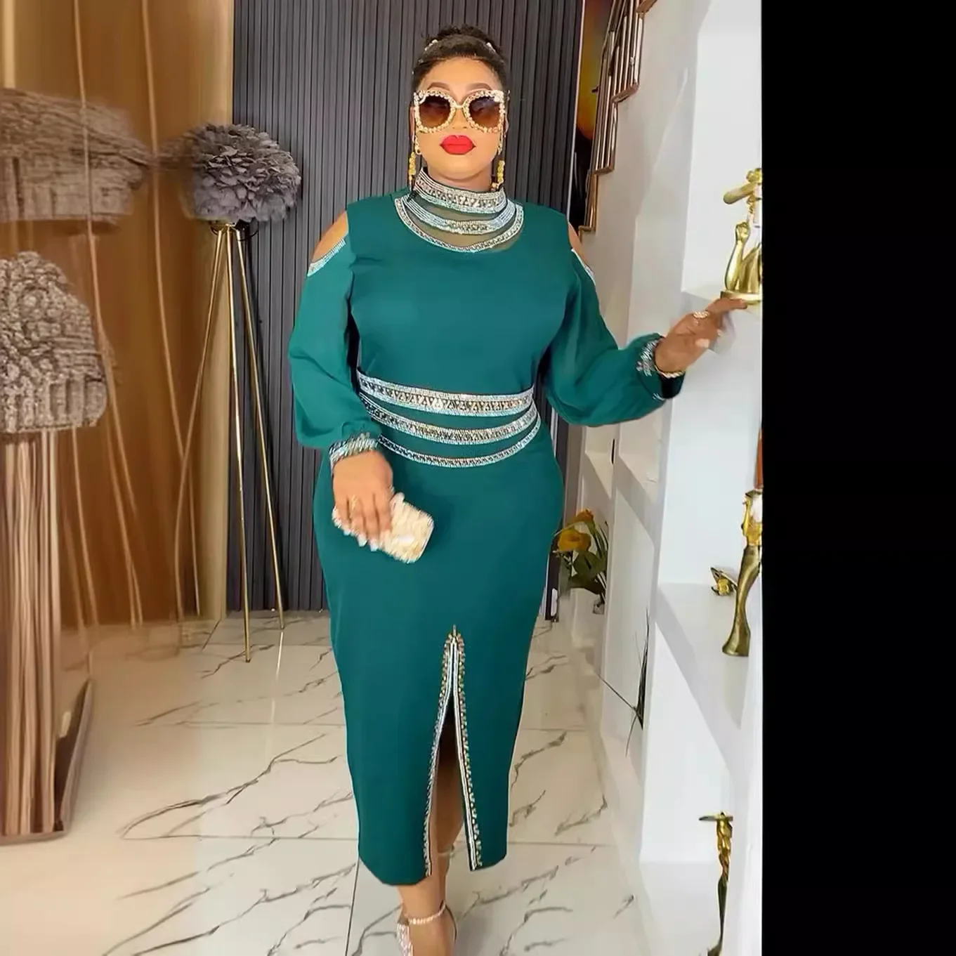Elegant African Dresses for Women 2024 New Summer Africa Clothing Plus Size Wedding Party Long Dress Dashiki Ankara Outfit Robe
Elegant African Dresses for Women 2024 New Summer Africa Clothing Plus Size Wedding Party Long Dress Dashiki Ankara Outfit Robe