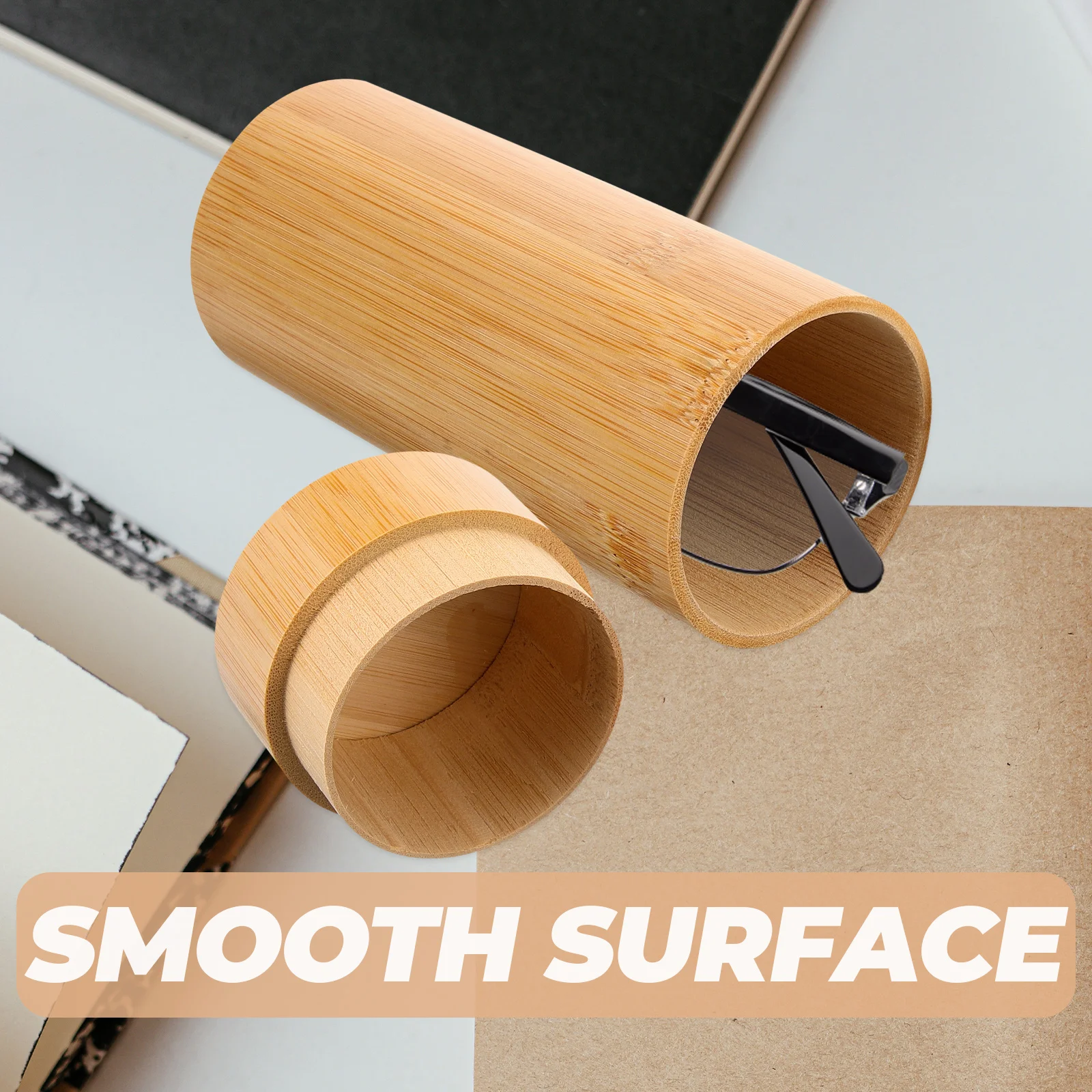 Eyeglasses Case Bamboo Box Sunglasses Container Cylinder Organizer Storage Holder
Eyeglasses Case Bamboo Box Sunglasses Container Cylinder Organizer Storage Holder