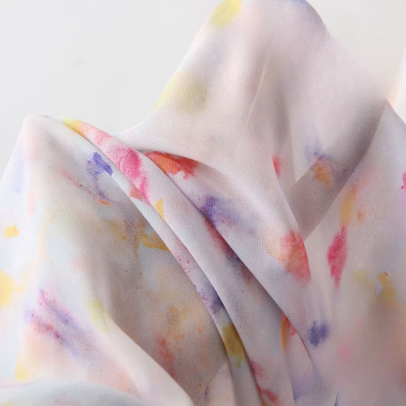 Fabric Wide 150cmx50cm Chiffon Ink Printing Abstract Art Oil Painting Non-Elastic Diy Sling Dress Shirt Hanfu Summer Fashion 1Pc
Fabric Wide 150cmx50cm Chiffon Ink Printing Abstract Art Oil Painting Non-Elastic Diy Sling Dress Shirt Hanfu Summer Fashion 1Pc