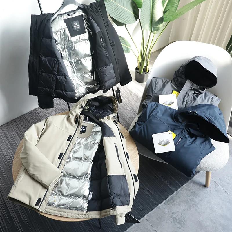 Мужская зимняя куртка с высоким показателем упругости наполнителя, с капюшоном, ветрозащитная, водонепроницаемая, теплосберегающая, с теплоотражающей внутренней подкладкой, молодежная, модная, утолщенная
Мужская зимняя куртка с высоким показателем упругости наполнителя, с капюшоном, ветрозащитная, водонепроницаемая, теплосберегающая, с теплоотражающей внутренней подкладкой, молодежная, модная, утолщенная