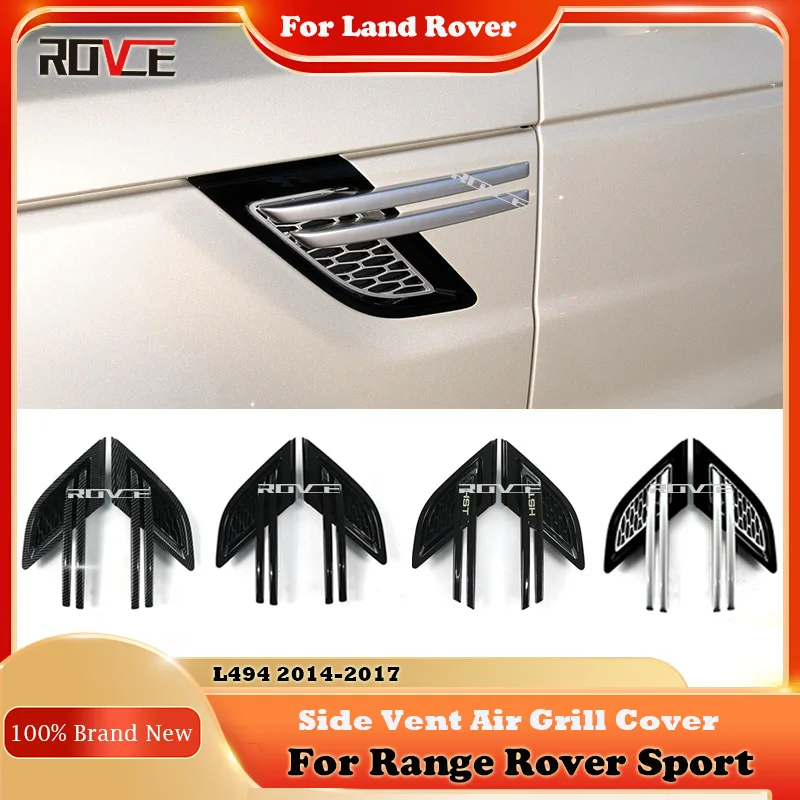 ROVCE Car Side Vent GrilleTuning Air Side Vent Grille Grid Outlet for Land Rover RANGEROVER SPORT 2014-2017 L494 Car Styling
ROVCE Car Side Vent GrilleTuning Air Side Vent Grille Grid Outlet for Land Rover RANGEROVER SPORT 2014-2017 L494 Car Styling