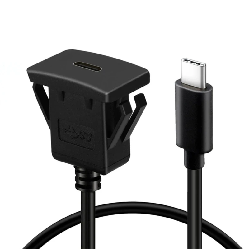 Versatile Square Single Port Type C Panel Flush Mount Extension Cable Extend and Access Your Electronic Devices
Versatile Square Single Port Type C Panel Flush Mount Extension Cable Extend and Access Your Electronic Devices