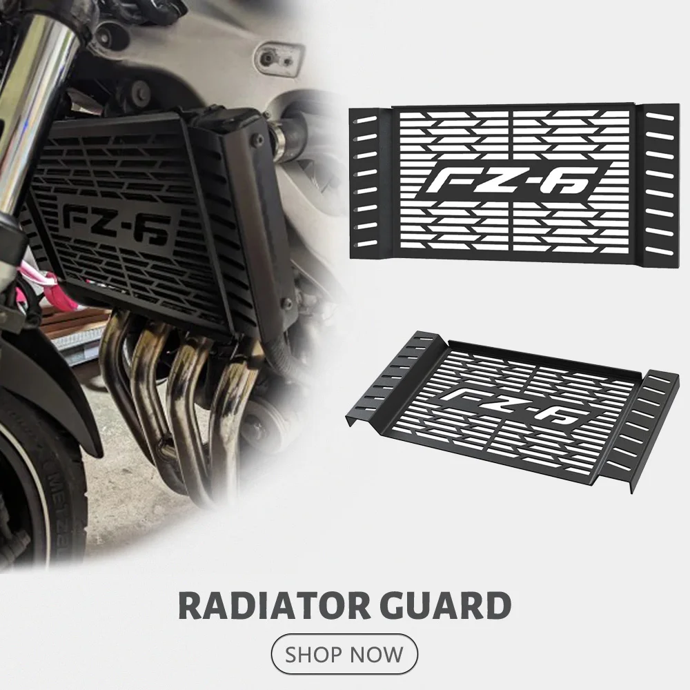 Motorcycle FZ6 FAZER Radiator Guard Grille Cover Protector Water Tank Protection For Yamaha FZ 6 FAZER FZ-6 2010 2009 2008 2007
Motorcycle FZ6 FAZER Radiator Guard Grille Cover Protector Water Tank Protection For Yamaha FZ 6 FAZER FZ-6 2010 2009 2008 2007