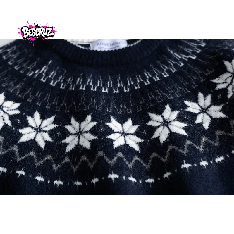 BESCRUZ High Quality EU US Size Loose Fit Autumn Winter Sweater
BESCRUZ High Quality EU US Size Loose Fit Autumn Winter Sweater
