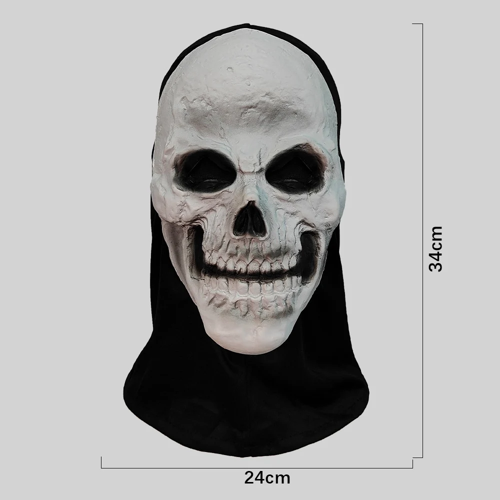 Halloween Headgear Witch Cosplay Costume Accessories Terrible Skull Mask Terrifying Nun Headgear Adult Carnival Fancy Props
Halloween Headgear Witch Cosplay Costume Accessories Terrible Skull Mask Terrifying Nun Headgear Adult Carnival Fancy Props