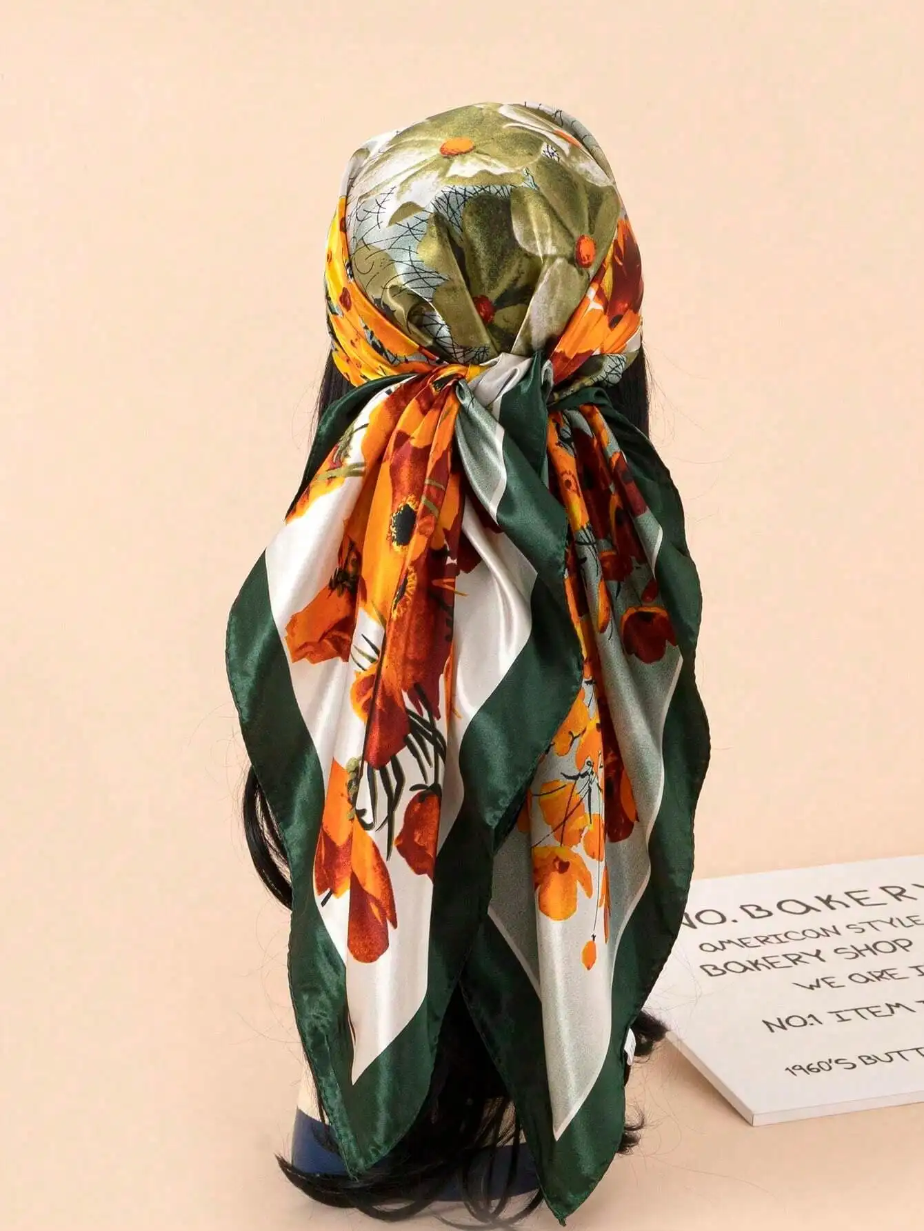 1pc Women's 90cm Satin Oil Painting Print Square Scarf Headscarf Shawl Suitable for Daily Use
1pc Women's 90cm Satin Oil Painting Print Square Scarf Headscarf Shawl Suitable for Daily Use
