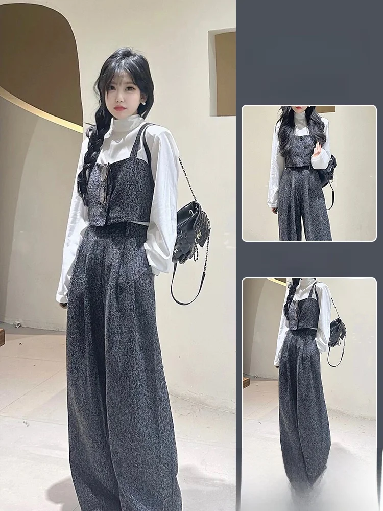Early Autumn A-Line Women's Fashion Set Three-Piece Set Small Fragrance Style Korean Drama Clothing Commute High Collar Long ...
Early Autumn A-Line Women's Fashion Set Three-Piece Set Small Fragrance Style Korean Drama Clothing Commute High Collar Long ...