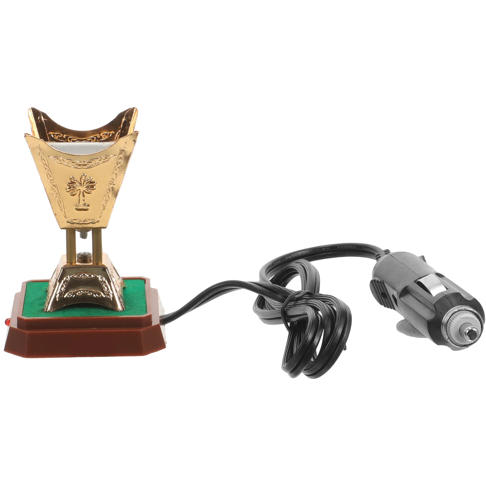 Car Incense Burner Electronic Censer Holder Aromatherapy Machine Use Electric Iron Decor
Car Incense Burner Electronic Censer Holder Aromatherapy Machine Use Electric Iron Decor