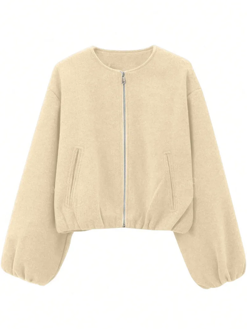Solid Zipper Jackets for Women Autumn Winter Casual Cropped Coats Jackets Woman Long Sleeve Sports Jacket Harajuku Outerwears
Solid Zipper Jackets for Women Autumn Winter Casual Cropped Coats Jackets Woman Long Sleeve Sports Jacket Harajuku Outerwears