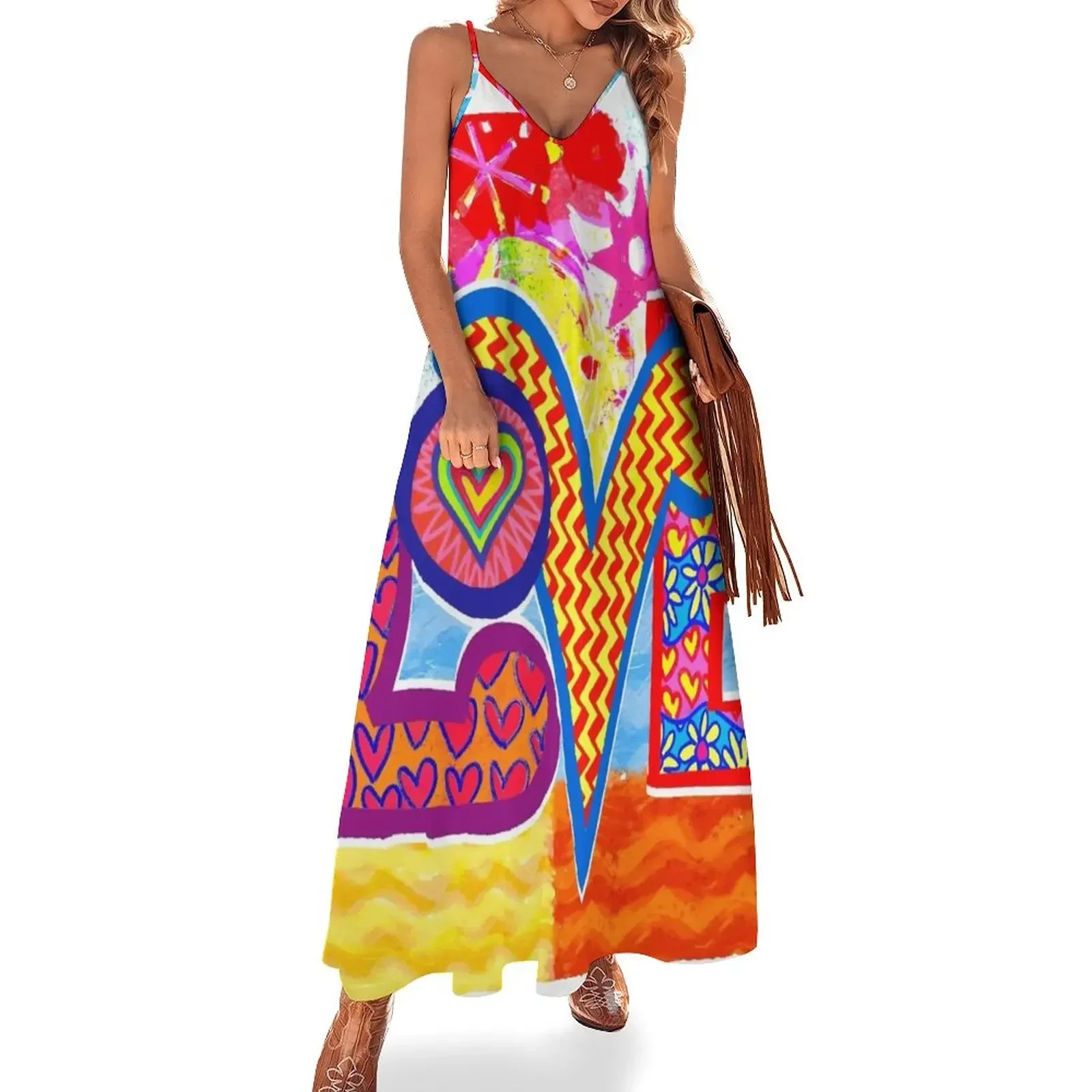 LOVE 2 Sleeveless Dress dresses summer Women's clothing summer women's suit luxury evening dress woman for wedding Dress
LOVE 2 Sleeveless Dress dresses summer Women's clothing summer women's suit luxury evening dress woman for wedding Dress