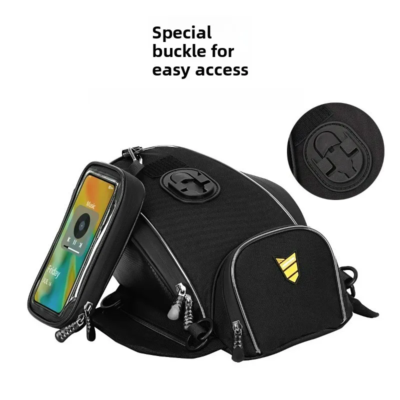 Motorcycle Storage Bag, Waterproof Motorcycle Tank Bag, Waterproof Power Sports Accessories for Adventure Travel Navigation
Motorcycle Storage Bag, Waterproof Motorcycle Tank Bag, Waterproof Power Sports Accessories for Adventure Travel Navigation