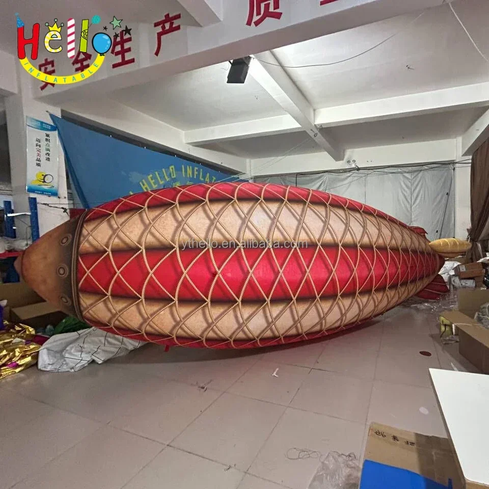 High Quality Custom Inflatable Model Outdoor Decoration Inflatable Airship
High Quality Custom Inflatable Model Outdoor Decoration Inflatable Airship
