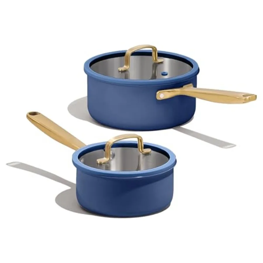 1.5QT and 3.0QT Stainless Steel Saucepan Set Tri Ply Stainless Steel Sauce Pans with Lids Small Kitchen Pots Milk Pots Oven Saf
1.5QT and 3.0QT Stainless Steel Saucepan Set Tri Ply Stainless Steel Sauce Pans with Lids Small Kitchen Pots Milk Pots Oven Saf