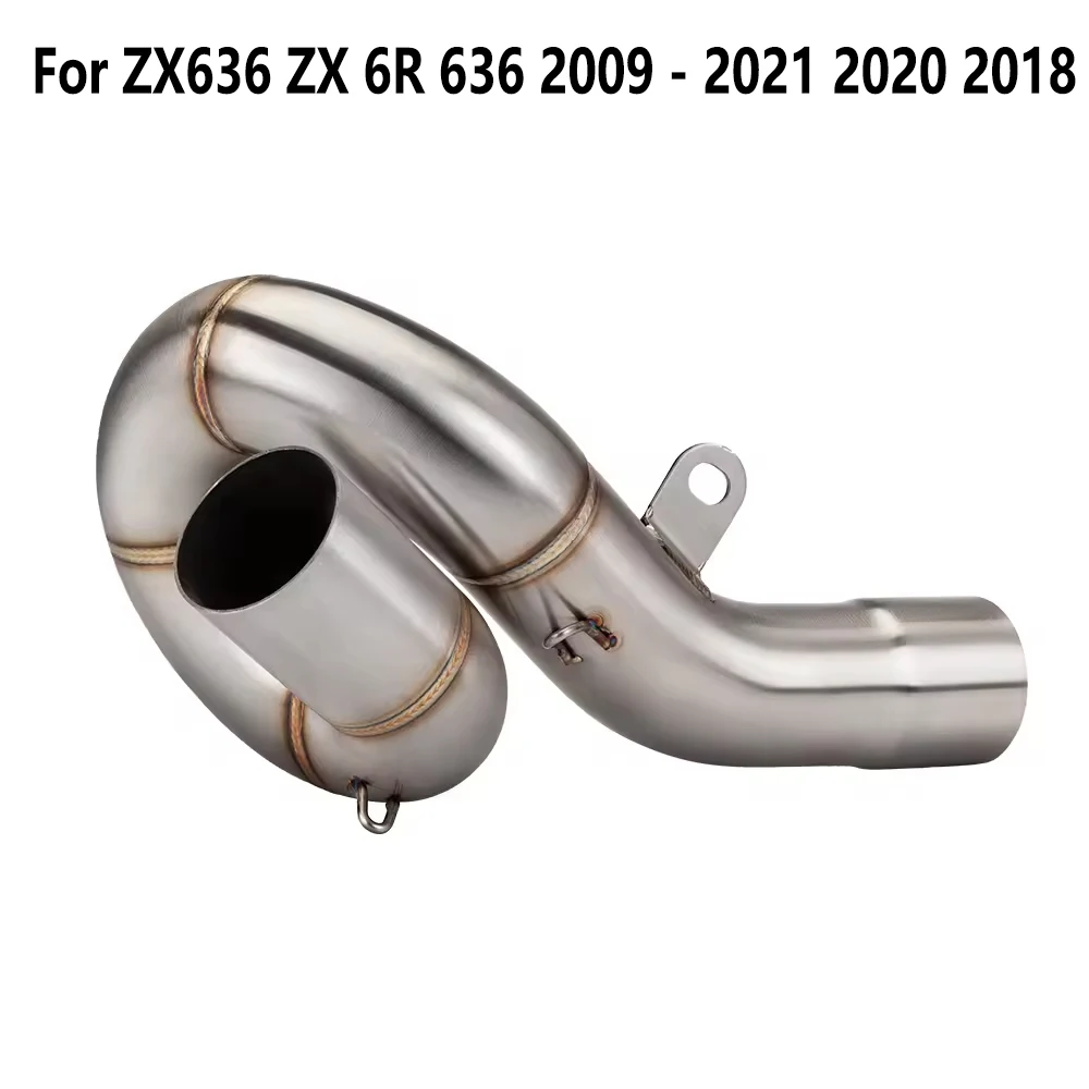 high quality Exhaust Pipe Stainless Steel Motorcycle Exaust Pipe Middle Section Moto Racing Exaust For Kawasaki ZX6R 2009-2021
high quality Exhaust Pipe Stainless Steel Motorcycle Exaust Pipe Middle Section Moto Racing Exaust For Kawasaki ZX6R 2009-2021