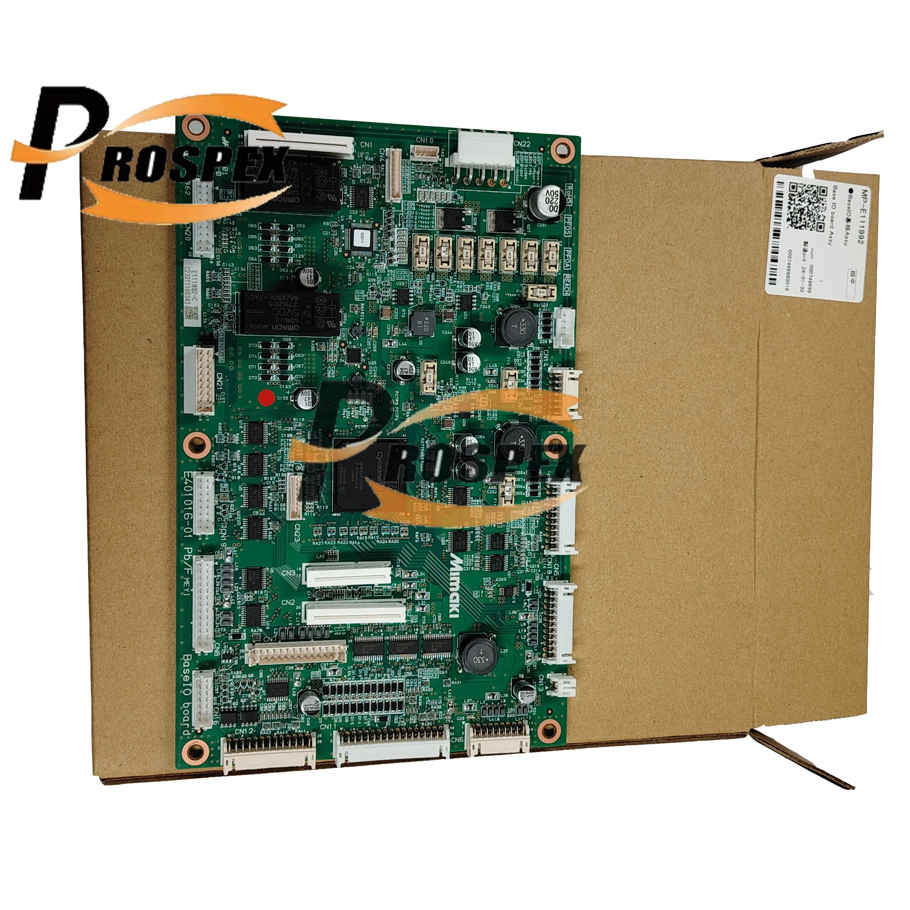 Original Mimaki Base IO Board Assy E111992 /MP-E111114 for JV100-160/3DUJ-2207/UJV100-160/TS100-1600
Original Mimaki Base IO Board Assy E111992 /MP-E111114 for JV100-160/3DUJ-2207/UJV100-160/TS100-1600