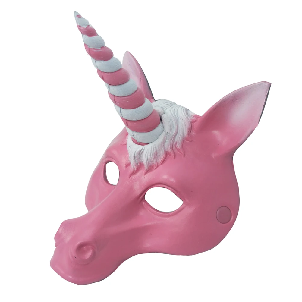 Unicorn Mask Halloween PU 3D Pink Child Costume Novel Safe Gift Kids Adults Party Toys Role Play Accessories
Unicorn Mask Halloween PU 3D Pink Child Costume Novel Safe Gift Kids Adults Party Toys Role Play Accessories