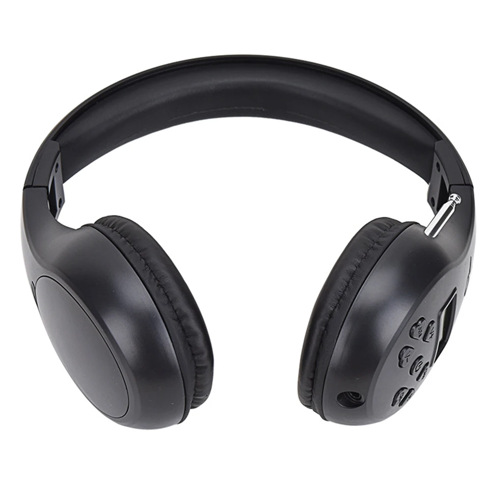 Headphone FM Radio Wireless Earphone Foldable Earmuffs Lightweight Comfortable Adjustable Sensitivity Channel Memory Function
Headphone FM Radio Wireless Earphone Foldable Earmuffs Lightweight Comfortable Adjustable Sensitivity Channel Memory Function