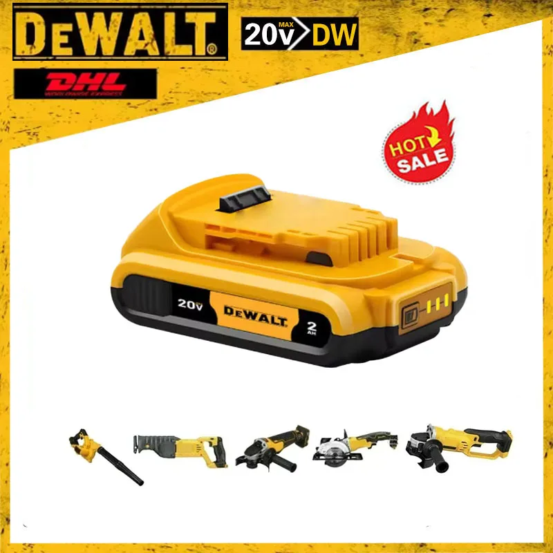 Genuine Dewalt 20V Battery, 2AH Rechargeable Lithium Ion Battery, for Dewalt DCB DCS DCD DCF DCG Power Tool Replacement Battery
Genuine Dewalt 20V Battery, 2AH Rechargeable Lithium Ion Battery, for Dewalt DCB DCS DCD DCF DCG Power Tool Replacement Battery