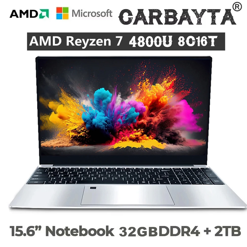 Игровой ноутбук: 15,6-дюймовый металлический ультрабук — AMD Ryzen 7 4800U, 32 ГБ ОЗУ, 2 ТБ SSD, 5G, Bluetooth, Windows 11 Pro
Игровой ноутбук: 15,6-дюймовый металлический ультрабук — AMD Ryzen 7 4800U, 32 ГБ ОЗУ, 2 ТБ SSD, 5G, Bluetooth, Windows 11 Pro