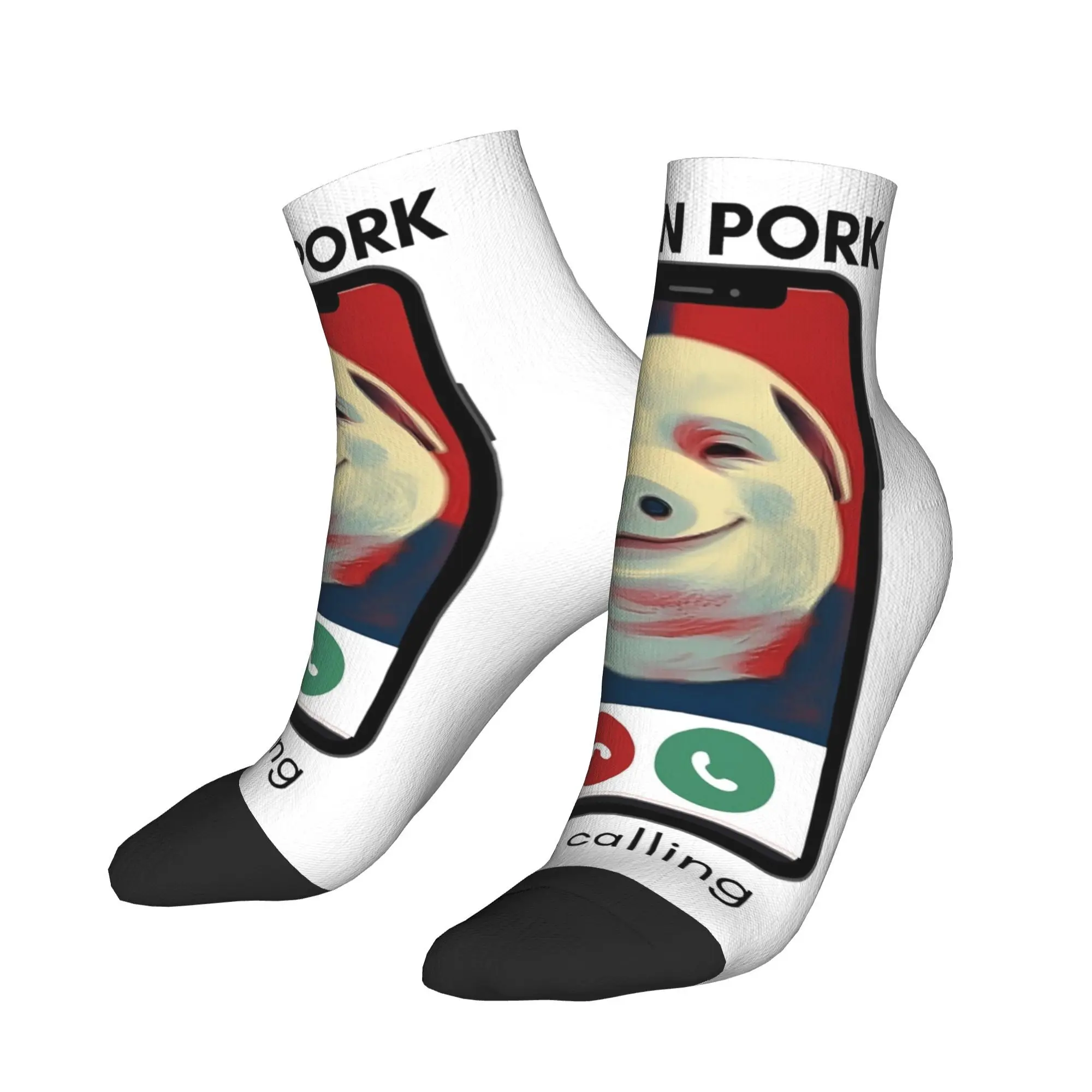 John Pork Is Calling забавные носки-мем, мужские и женские модные носки в стиле Харадзюку, весна, лето, осень, зима, средние носки-трубы, подарок
John Pork Is Calling забавные носки-мем, мужские и женские модные носки в стиле Харадзюку, весна, лето, осень, зима, средние носки-трубы, подарок