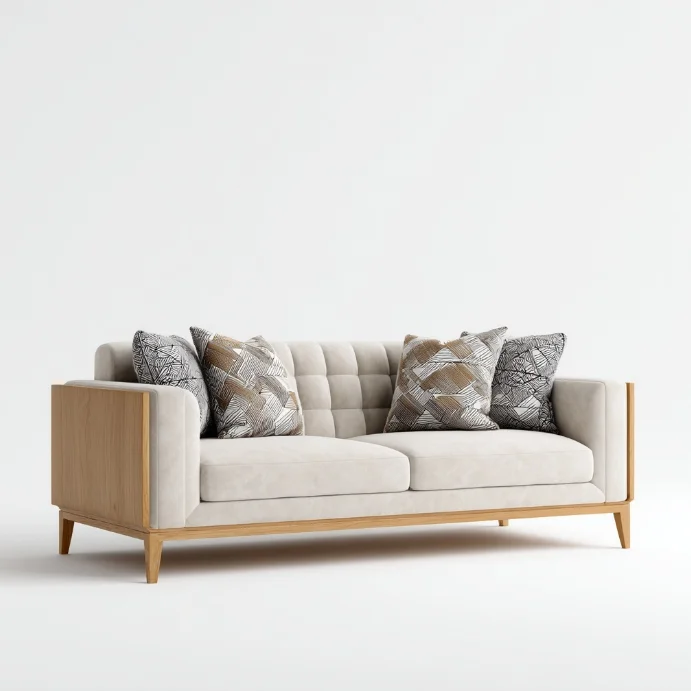 Современный дизайн, угловой диван, 3-местный тканевый деревянный секционный диван-кровать для гостиной
Современный дизайн, угловой диван, 3-местный тканевый деревянный секционный диван-кровать для гостиной