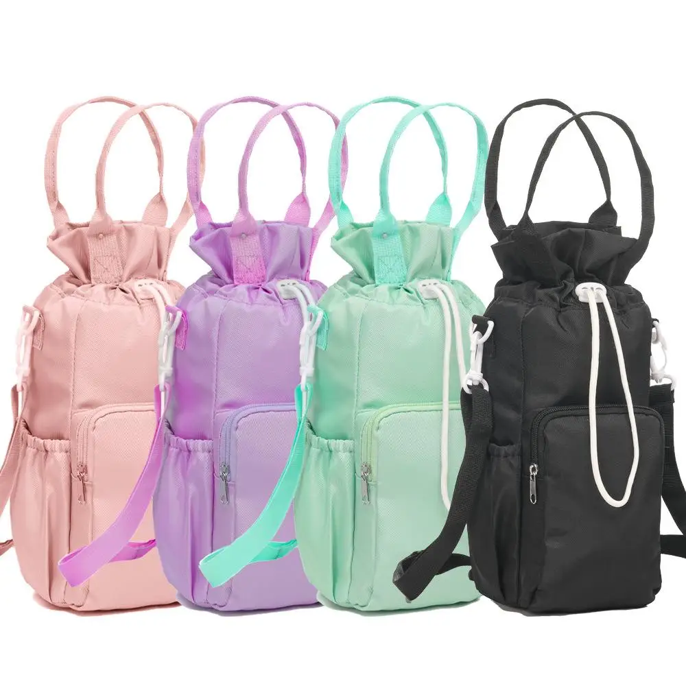 Tumbler Water Bottle Carrier Bag with Phone Pocket Adjustable Shoulder Sling Sleeve Holder Crossbody Drawstring with Hand Strap
Tumbler Water Bottle Carrier Bag with Phone Pocket Adjustable Shoulder Sling Sleeve Holder Crossbody Drawstring with Hand Strap