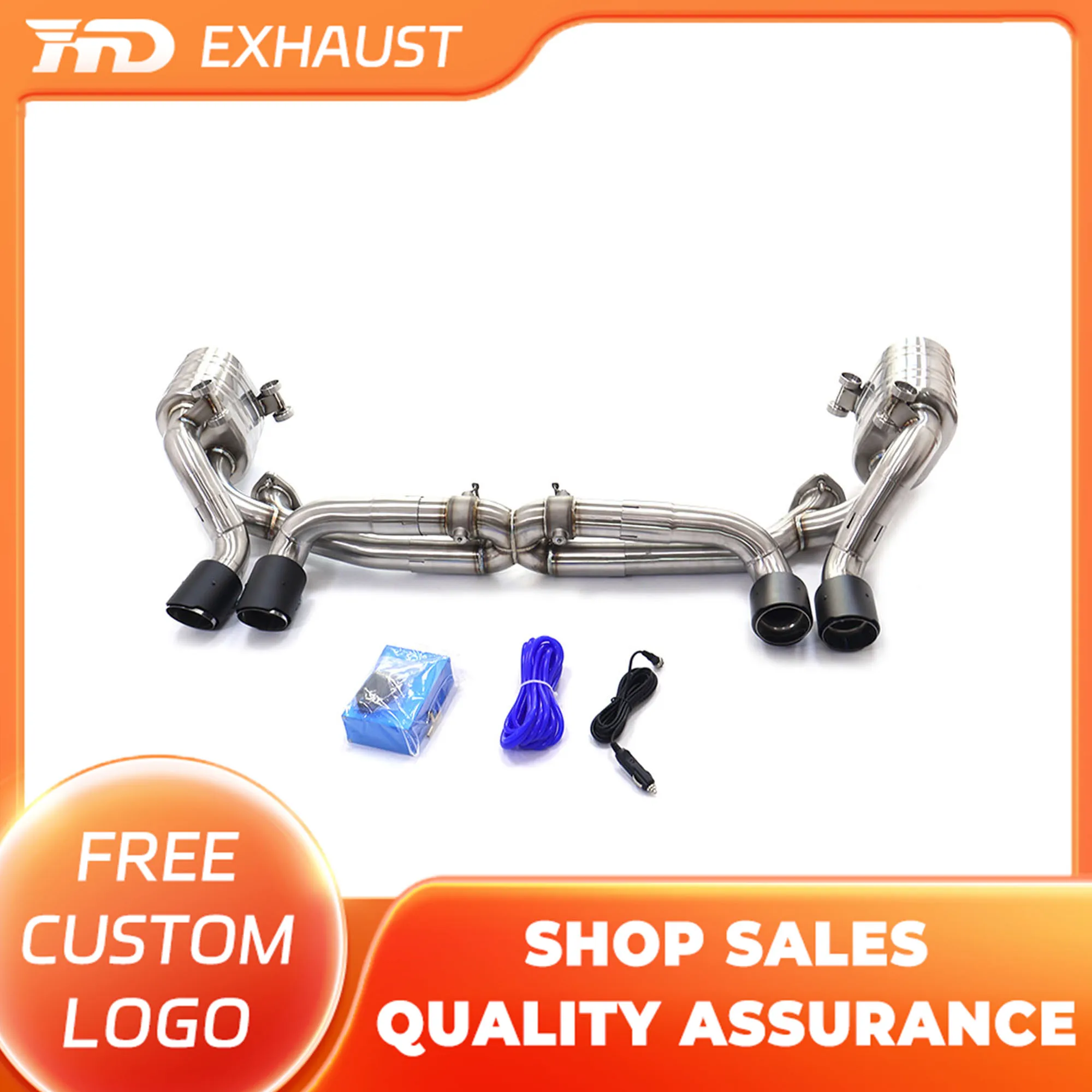HMD Exclusive Customization Performance Catback For Porsche 911 997.2 Stainless Steel Exhaust System With Electronic Valve
HMD Exclusive Customization Performance Catback For Porsche 911 997.2 Stainless Steel Exhaust System With Electronic Valve