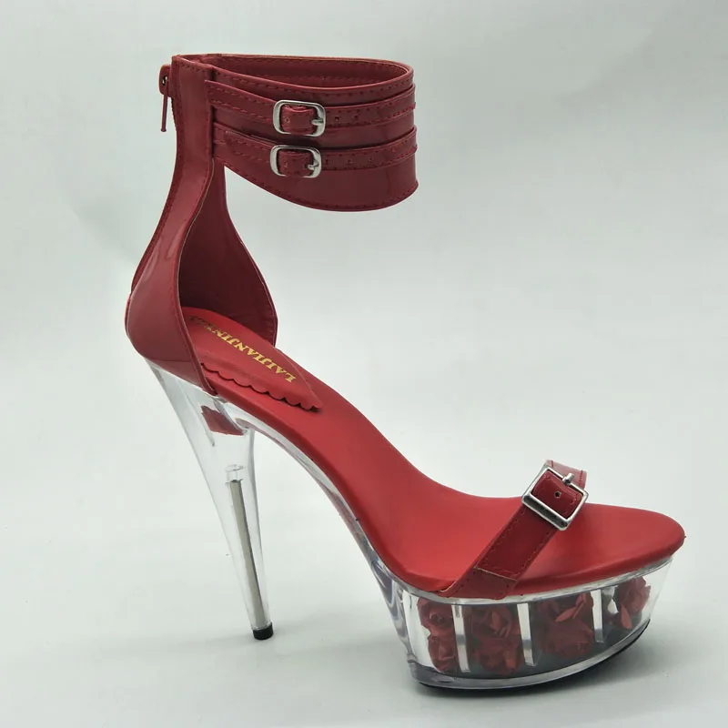 LAIJIANJINXIA New 15CM/6inches PU Upper Model Sexy Exotic High Heel Platform Party Women Sandals Pole Dance Shoes K186
LAIJIANJINXIA New 15CM/6inches PU Upper Model Sexy Exotic High Heel Platform Party Women Sandals Pole Dance Shoes K186