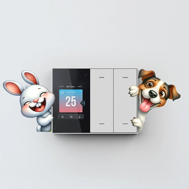 Cartoon Puppy Animal Wall Switch Sticker Self-adhesive Bathroom Living Room Switch Decoration Adhesive Plug Sticker
Cartoon Puppy Animal Wall Switch Sticker Self-adhesive Bathroom Living Room Switch Decoration Adhesive Plug Sticker