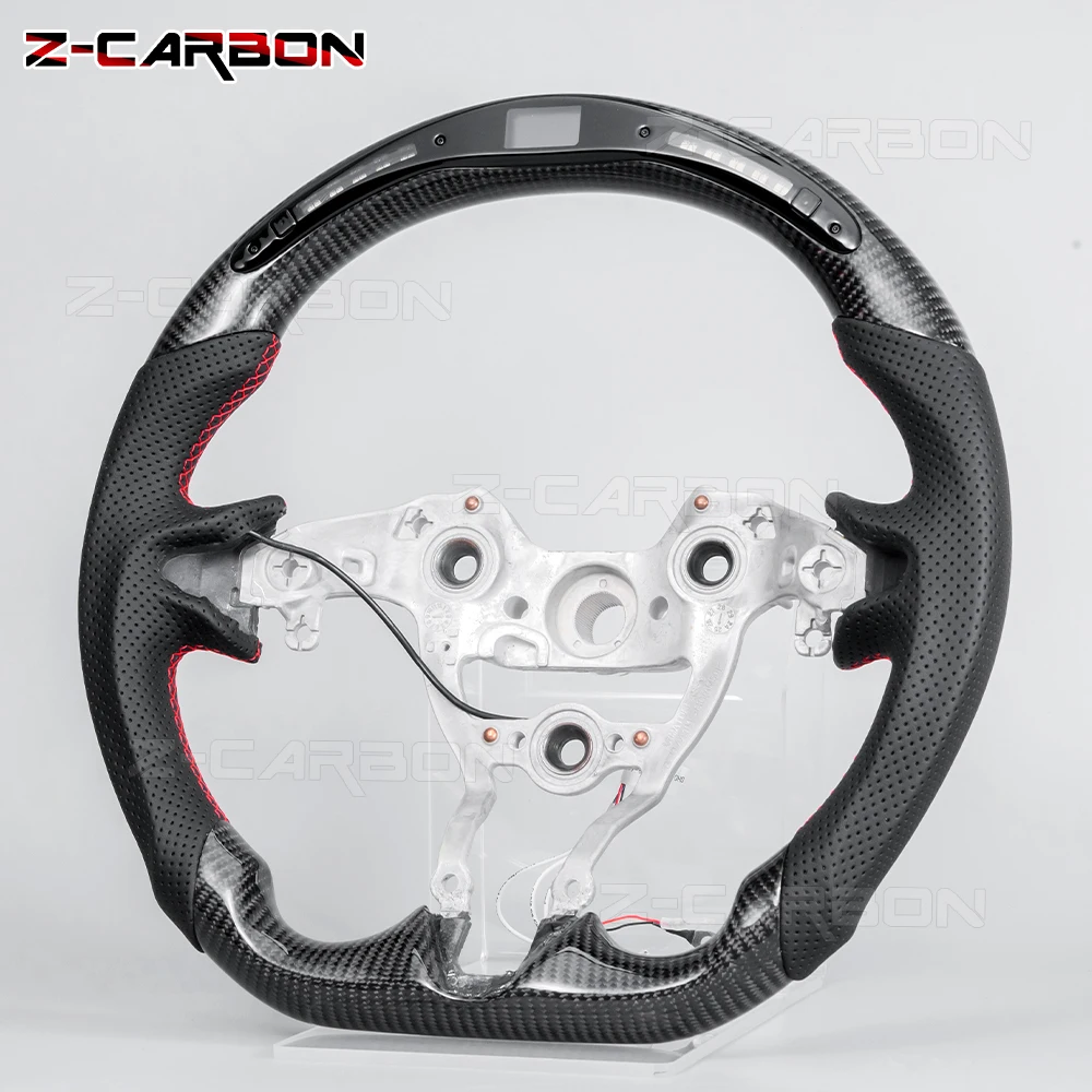 LED Carbon Fiber Steering Wheel Perforated Leather Fit For Hyundai Elantra N 2022-2025 Sport Steering Wheel D-Shape Flat Bottom
LED Carbon Fiber Steering Wheel Perforated Leather Fit For Hyundai Elantra N 2022-2025 Sport Steering Wheel D-Shape Flat Bottom
