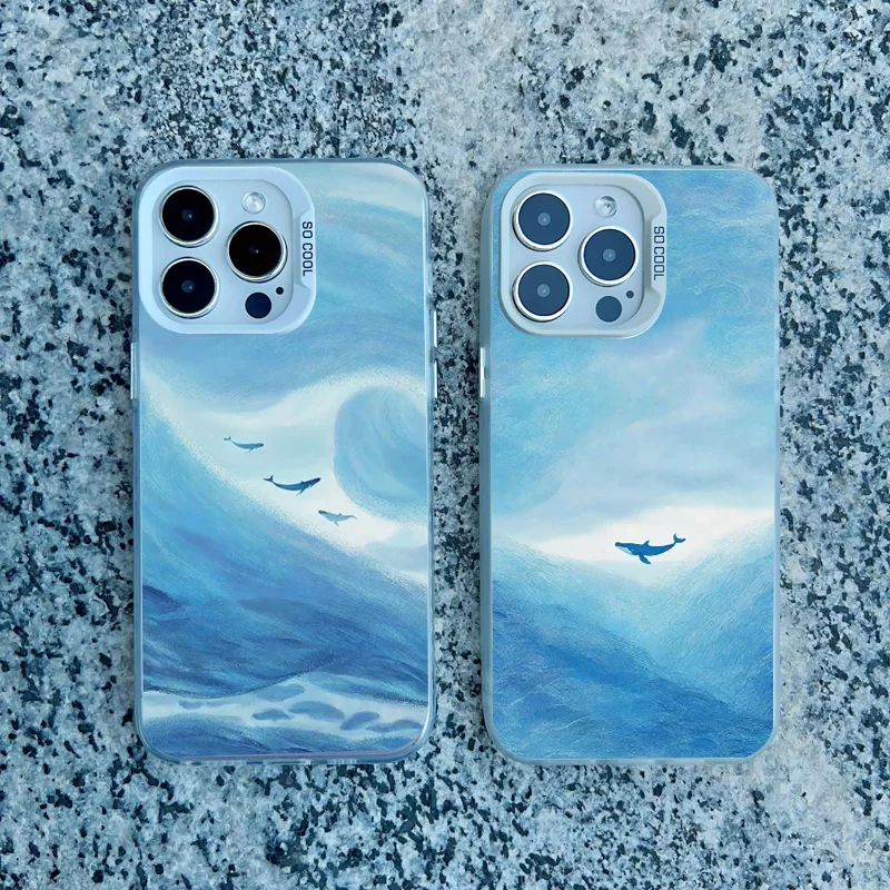 Ocean Dolphin Phone Case For iPhone 16 15 11 14 Pro Max 13 12 Mini Pro Max 16 15 14 Plus Shockproof Laser Phone Back Cover Funda
Ocean Dolphin Phone Case For iPhone 16 15 11 14 Pro Max 13 12 Mini Pro Max 16 15 14 Plus Shockproof Laser Phone Back Cover Funda