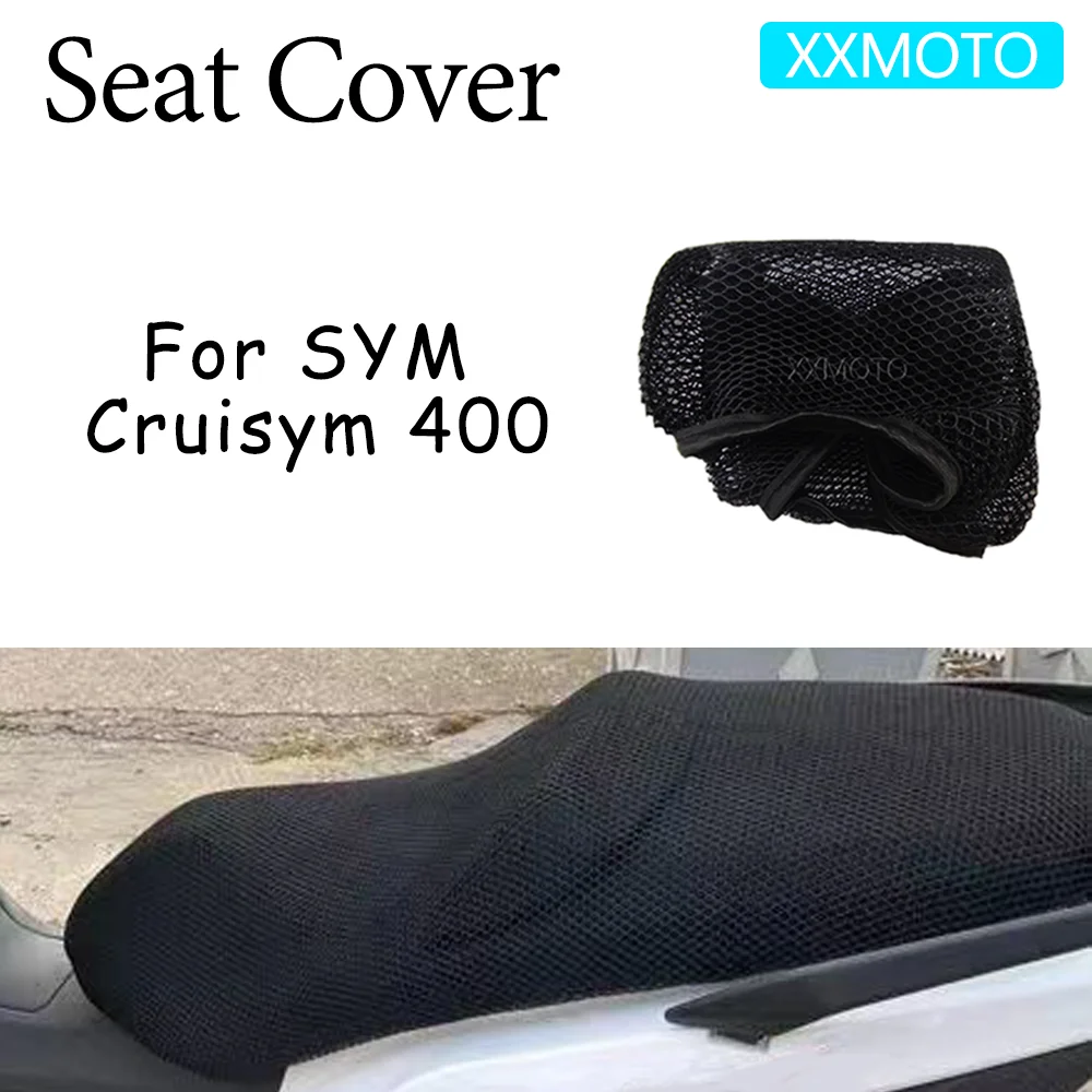 For SYM Cruisym 400 Cruisym400 Motorcycle Seat Cover Heat Insulation 3D Mesh Breathable Non-Slip Protection Cushion
For SYM Cruisym 400 Cruisym400 Motorcycle Seat Cover Heat Insulation 3D Mesh Breathable Non-Slip Protection Cushion