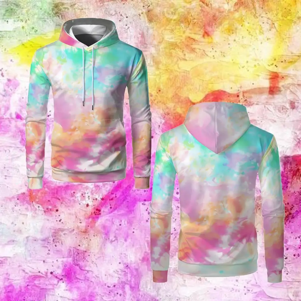 New Autumn And Winter Tie-dye Hooded Sweatshirt Outdoor Leisure Activity Clothing Fashionable Men And Women Traditional Hoodie
New Autumn And Winter Tie-dye Hooded Sweatshirt Outdoor Leisure Activity Clothing Fashionable Men And Women Traditional Hoodie