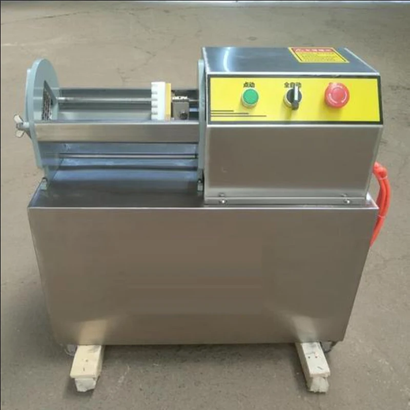 Electric push rod fruit and vegetable strip cutting machine potato chip strip slitting machine
Electric push rod fruit and vegetable strip cutting machine potato chip strip slitting machine