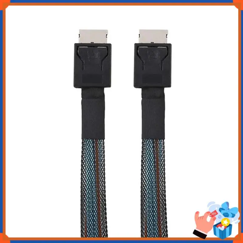Компактный кабель PCIE4.0 MINI SAS, 24 Гбит/с, удлинительный кабель для передачи данных Oculink SFF-8611 к серверной линии передачи данных SFF-8611 (0,5 м)
Компактный кабель PCIE4.0 MINI SAS, 24 Гбит/с, удлинительный кабель для передачи данных Oculink SFF-8611 к серверной линии передачи данных SFF-8611 (0,5 м)