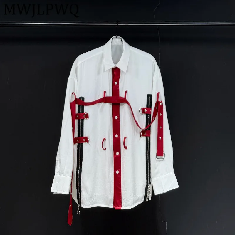 Мужская рубашка MWJLPWQ с оригинальным дизайном, пэчворк, красная, с отложным воротником, унисекс, свободного кроя, новый стиль, с длинным рукавом, весна 13155
Мужская рубашка MWJLPWQ с оригинальным дизайном, пэчворк, красная, с отложным воротником, унисекс, свободного кроя, новый стиль, с длинным рукавом, весна 13155