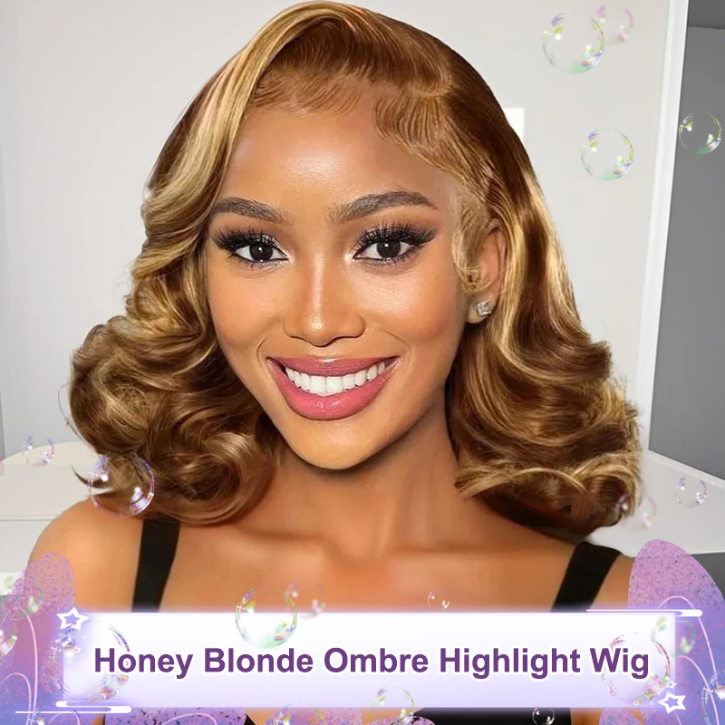 Soft Hair 4/27 Highlight Body Wave Wig Human Hair Lace Wigs Brazilian 13*5 Transparent Synthetic Lace Front PrePlucked for Women
Soft Hair 4/27 Highlight Body Wave Wig Human Hair Lace Wigs Brazilian 13*5 Transparent Synthetic Lace Front PrePlucked for Women