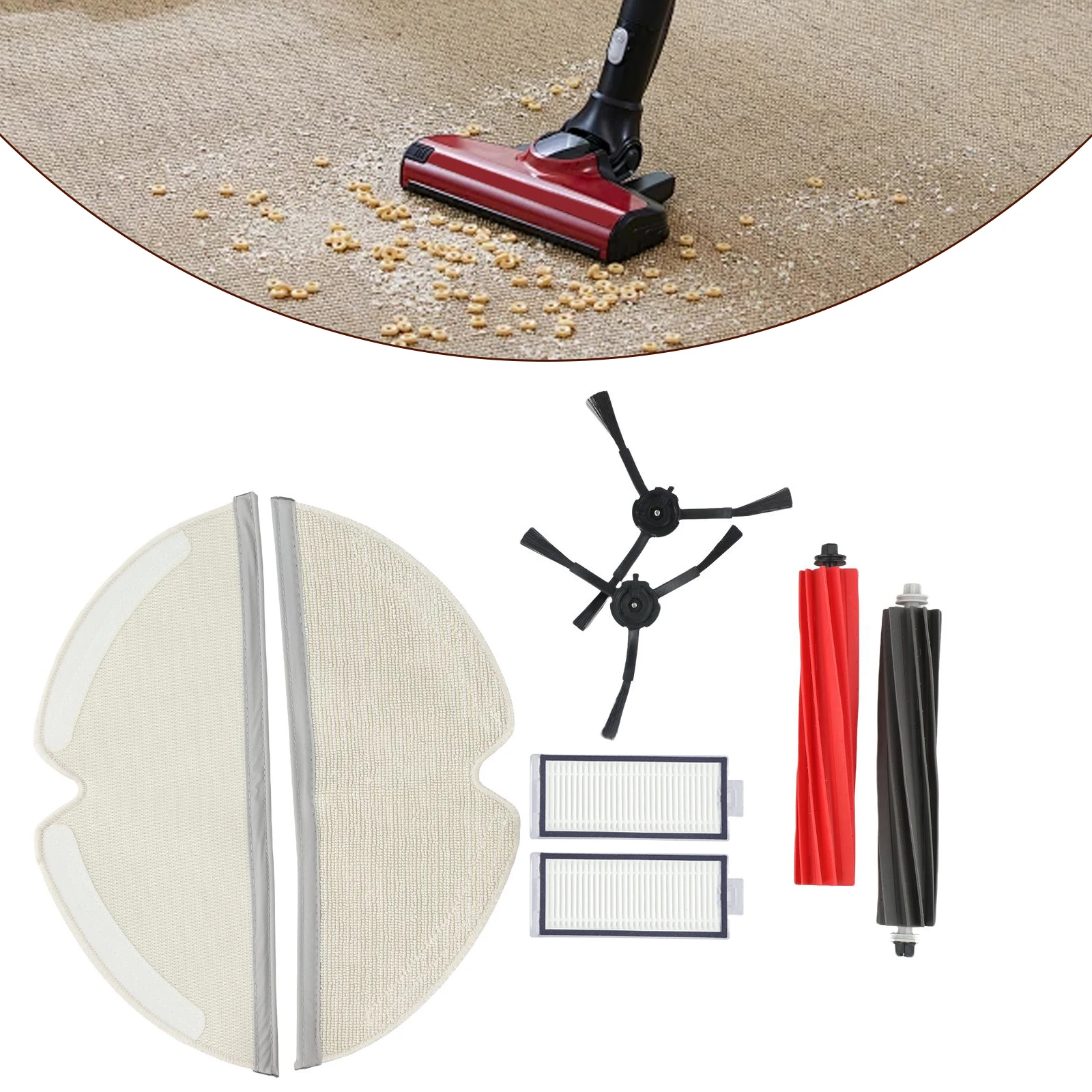 Brand New Home Main Brush Vacuum Cleaner With Filter With Side Brush 1 Set Accessories Easy To Install Kit Parts
Brand New Home Main Brush Vacuum Cleaner With Filter With Side Brush 1 Set Accessories Easy To Install Kit Parts