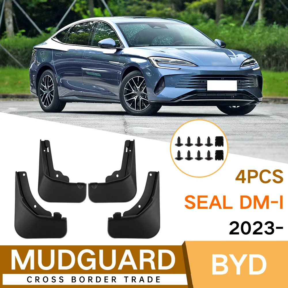 For BYD Seal DM-i 2023-2024 black car mudguard Reduce dust Resist tire dirt car accessories tools
For BYD Seal DM-i 2023-2024 black car mudguard Reduce dust Resist tire dirt car accessories tools