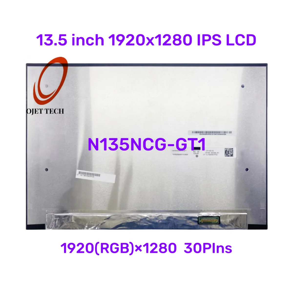 N135NCG-GT1 30 контактов 13,5 дюймов 1920x1280 IPS ЖК-панель дисплея ноутбука матрица светодиодный экран замена
N135NCG-GT1 30 контактов 13,5 дюймов 1920x1280 IPS ЖК-панель дисплея ноутбука матрица светодиодный экран замена