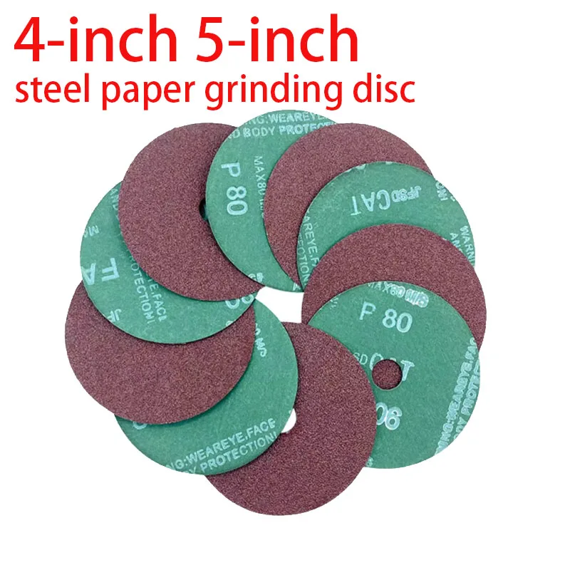 125mm Steel Paper Grinding Disc 100mm Angle Grinder Sandpaper Grinding Disc Grinding Wheel Metal Woodworking Furniture 4inch 5inch Grinding and Polishing Disc
125mm Steel Paper Grinding Disc 100mm Angle Grinder Sandpaper Grinding Disc Grinding Wheel Metal Woodworking Furniture 4inch 5inch Grinding and Polishing Disc