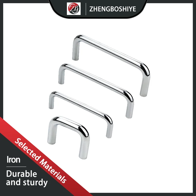 Commercial Activity Solid Iron Round Rod Handle Furniture Drawer Cabinet Door U-Shaped Industrial Heavy-Duty Handle
Commercial Activity Solid Iron Round Rod Handle Furniture Drawer Cabinet Door U-Shaped Industrial Heavy-Duty Handle