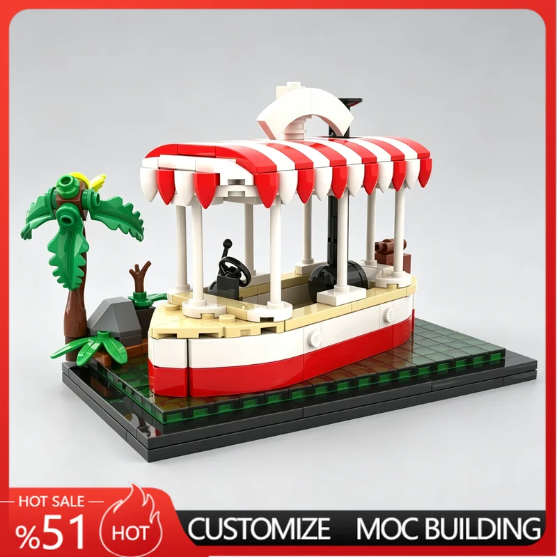 360 Parts Jungle Boat Adventure Model Building Blocks Tropical Scene Assembly Toy Educational DIY Gift For Collectors And funs
360 Parts Jungle Boat Adventure Model Building Blocks Tropical Scene Assembly Toy Educational DIY Gift For Collectors And funs