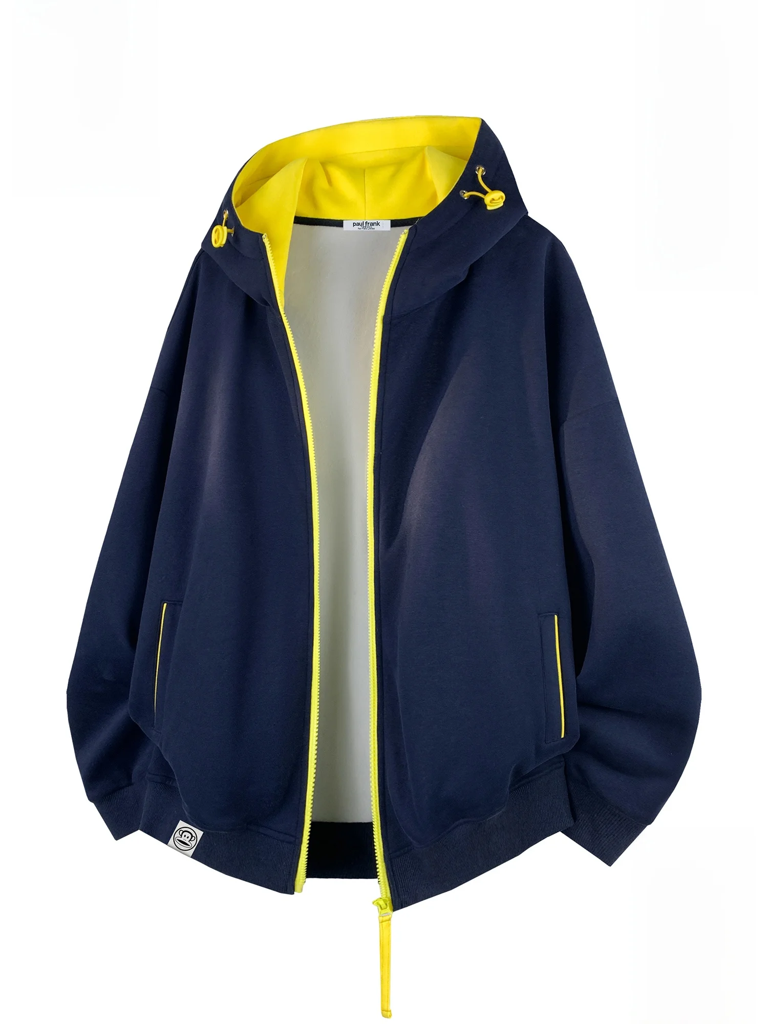 PaulFrank Loose Fit Hoodie Jaet Men's Casual Sle Contrast Color Zipper Closure Long Sve Sweatirt Coat for Autumn Winter
PaulFrank Loose Fit Hoodie Jaet Men's Casual Sle Contrast Color Zipper Closure Long Sve Sweatirt Coat for Autumn Winter